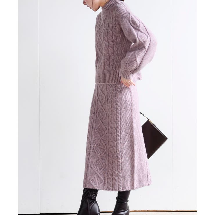 ウール混ニットセットアップ | rps | 詳細画像37 