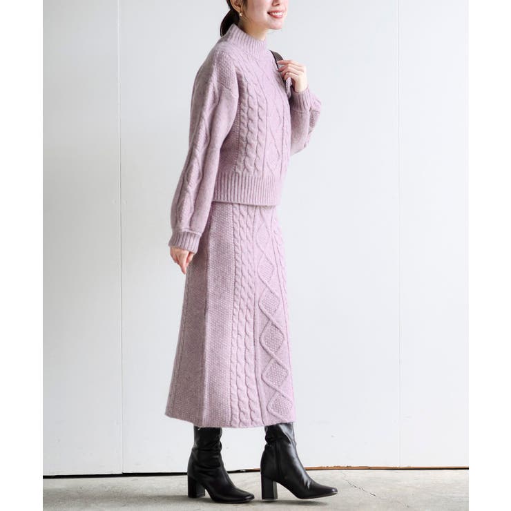 ウール混ニットセットアップ | rps | 詳細画像39 