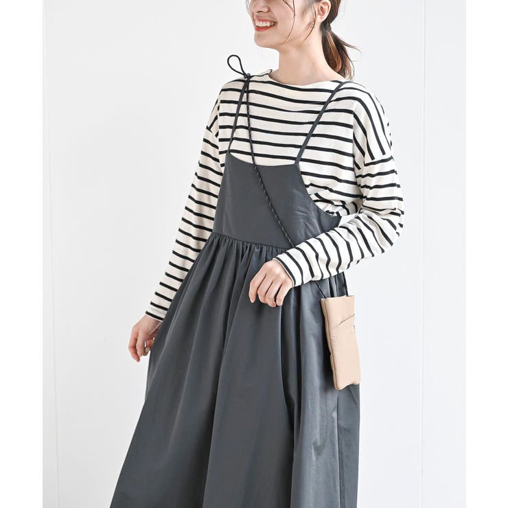 ナイロンマキシ丈キャミワンピース[品番：RPSW0002139]｜rps（アール