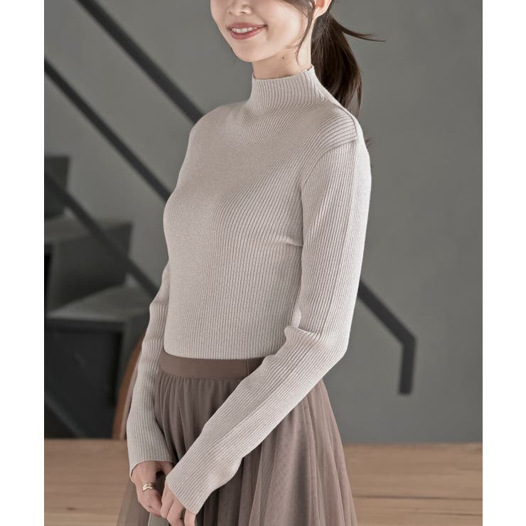 ハイネックラメニットプルオーバー | rps | 詳細画像26 