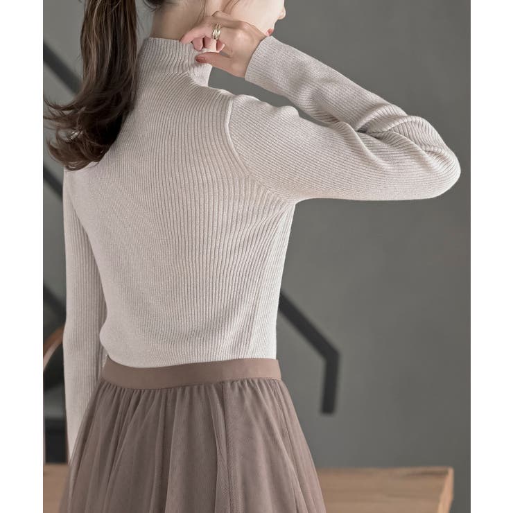 ハイネックラメニットプルオーバー | rps | 詳細画像27 