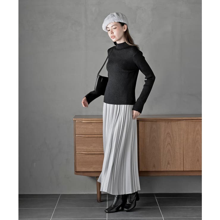 ハイネックラメニットプルオーバー | rps | 詳細画像30 