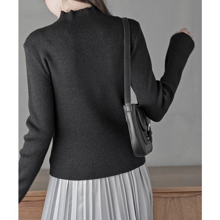 ハイネックラメニットプルオーバー | rps | 詳細画像35 