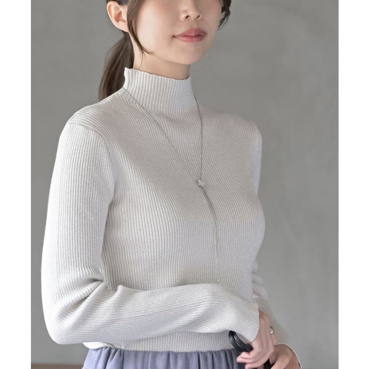 ハイネックラメニットプルオーバー | rps | 詳細画像6 