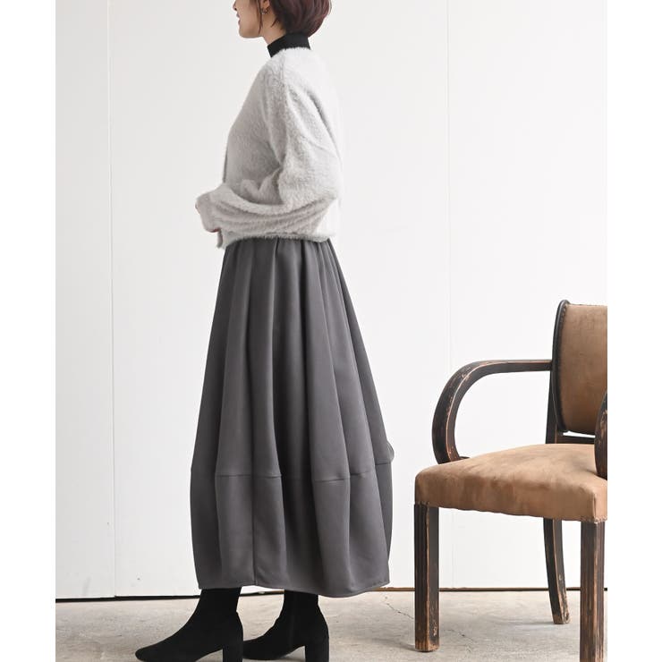 リボンボタンフェザーＶネックカーディガン | rps | 詳細画像13 