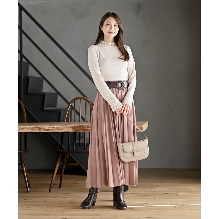 シアーネックリブニットプルオーバー | rps | 詳細画像2 