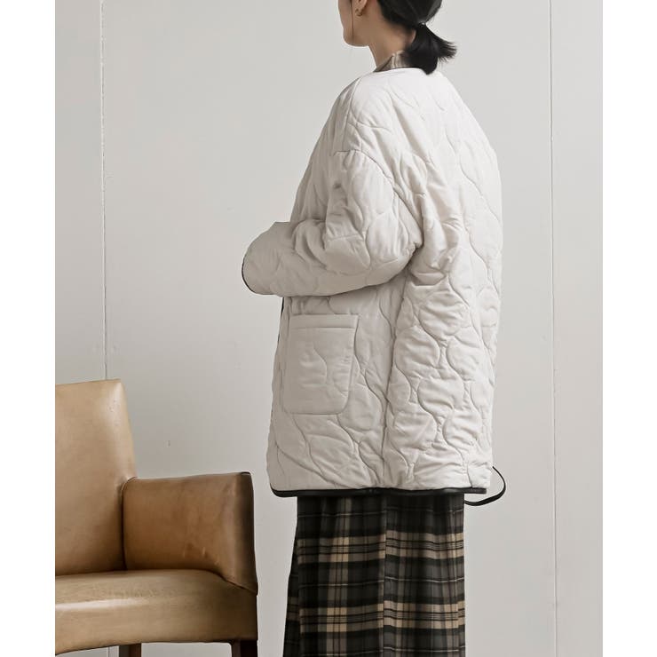 ボア×キルトリバーシブルジャケット | rps | 詳細画像10 