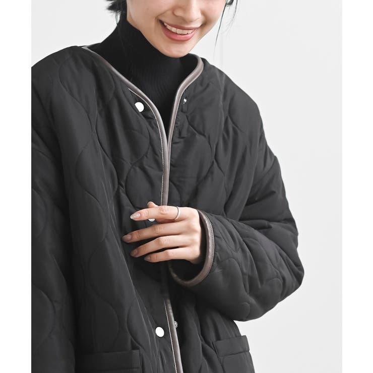 ボア×キルトリバーシブルジャケット | rps | 詳細画像22 