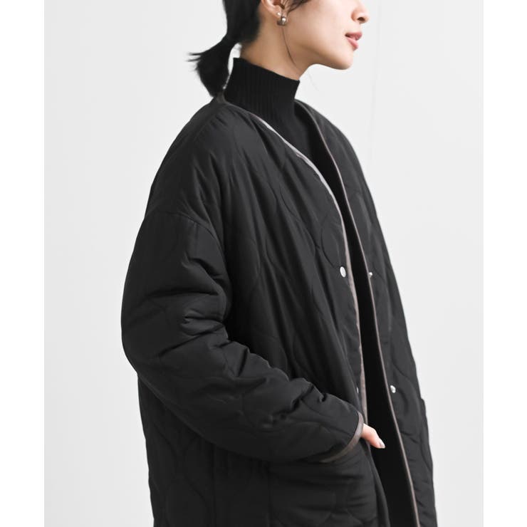 ボア×キルトリバーシブルジャケット | rps | 詳細画像24 