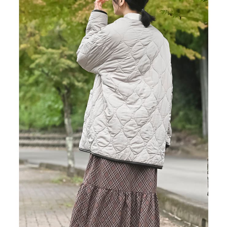 ボア×キルトリバーシブルジャケット | rps | 詳細画像32 