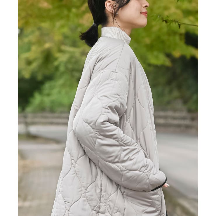 ボア×キルトリバーシブルジャケット | rps | 詳細画像36 