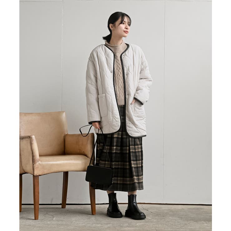 ボア×キルトリバーシブルジャケット | rps | 詳細画像9 