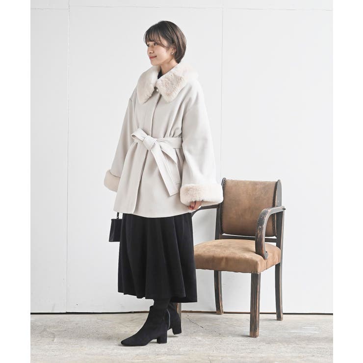 フェイクファーティペットコート | rps | 詳細画像10 