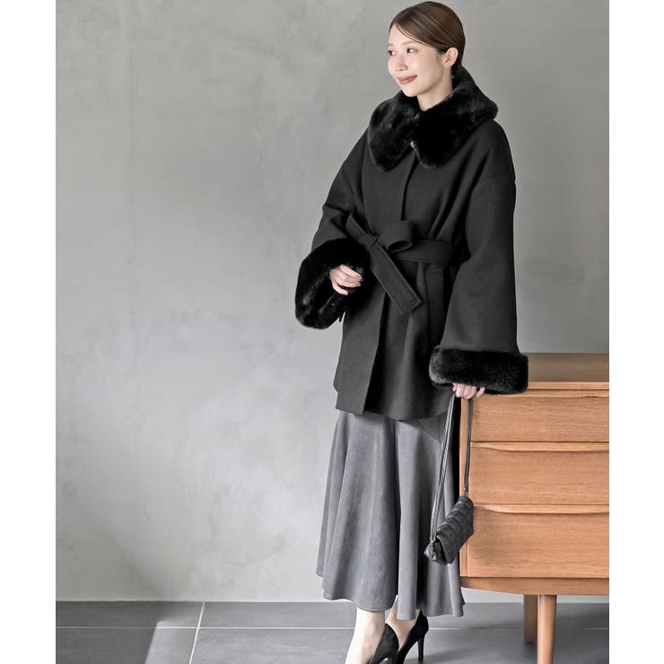 フェイクファーティペットコート | rps | 詳細画像11 