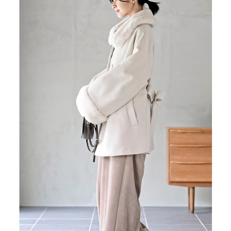 フェイクファーティペットコート | rps | 詳細画像3 