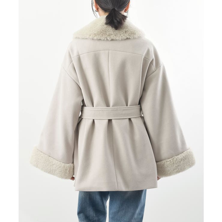 フェイクファーティペットコート | rps | 詳細画像30 