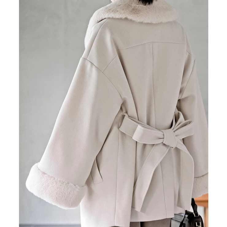 フェイクファーティペットコート | rps | 詳細画像7 