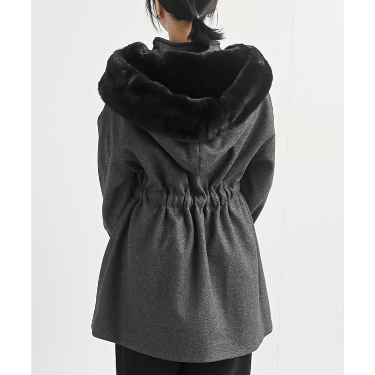 フェイクファードロストフードコート[品番：RPSW0004194]｜rps（アール