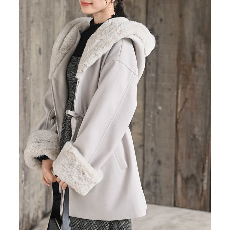 フェイクファードロストフードコート[品番：RPSW0004194]｜rps（アール