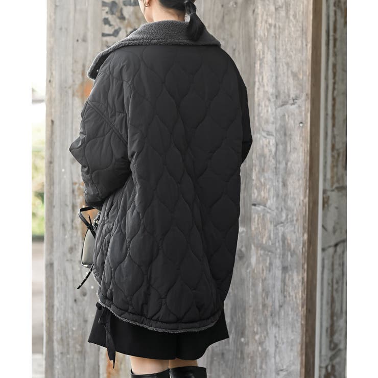 ボア×キルティングリバーシブルジャケット | rps | 詳細画像17 