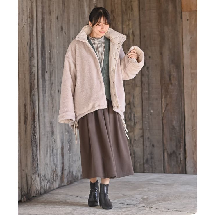 ボア×キルティングリバーシブルジャケット | rps | 詳細画像2 