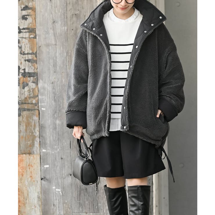 ボア×キルティングリバーシブルジャケット | rps | 詳細画像20 