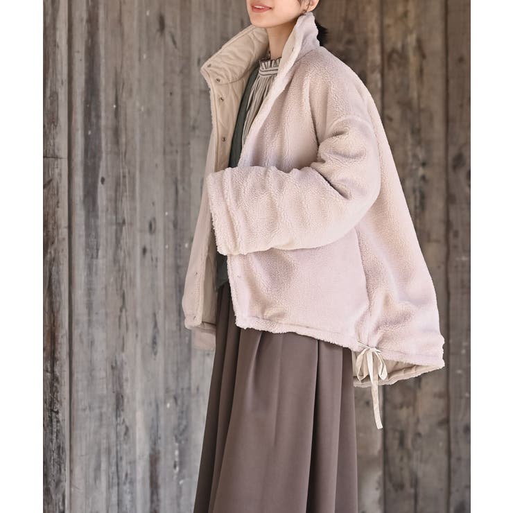 ボア×キルティングリバーシブルジャケット | rps | 詳細画像3 