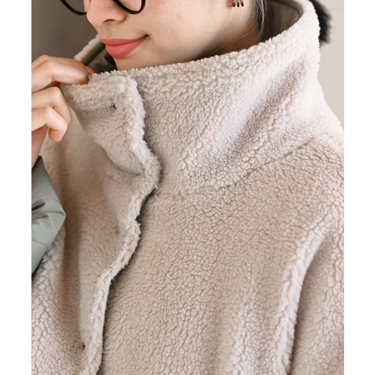 ボア×キルティングリバーシブルジャケット | rps | 詳細画像32 