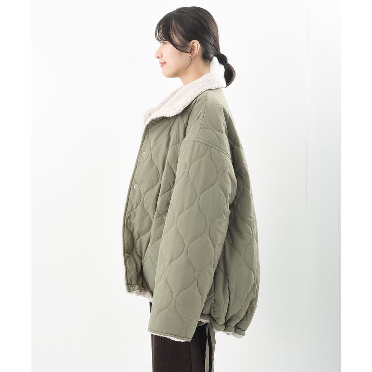 ボア×キルティングリバーシブルジャケット | rps | 詳細画像34 