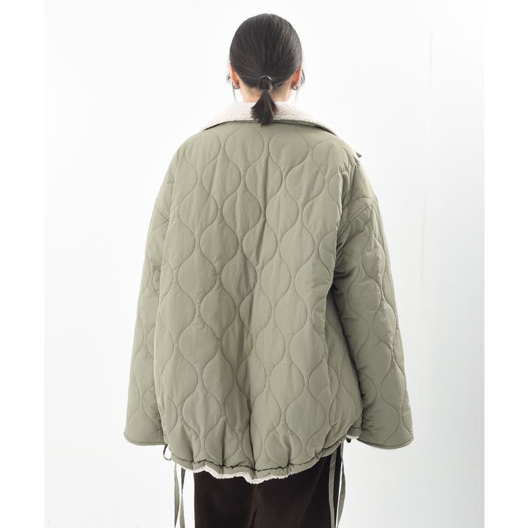 ボア×キルティングリバーシブルジャケット | rps | 詳細画像35 