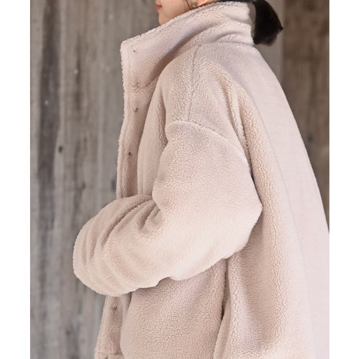 ボア×キルティングリバーシブルジャケット | rps | 詳細画像7 