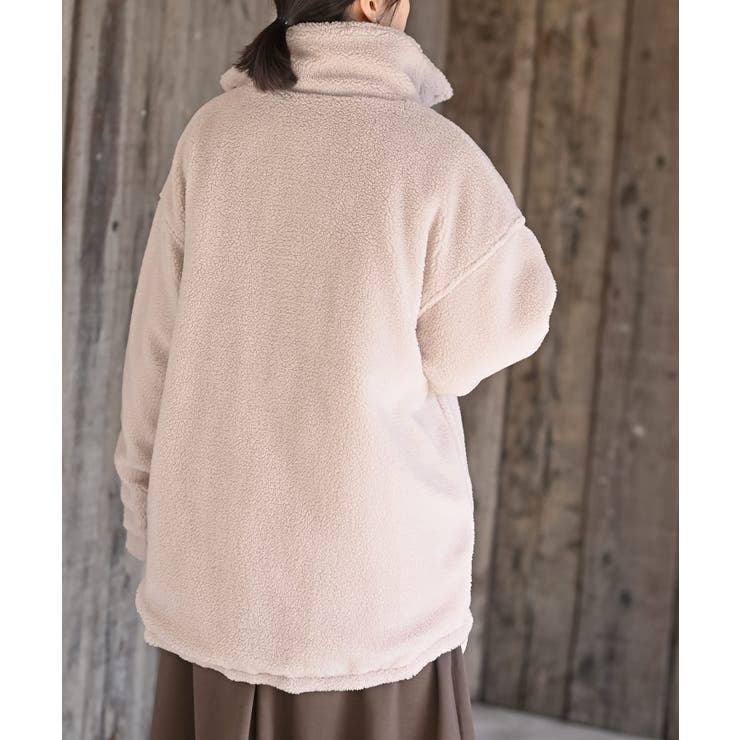 ボア×キルティングリバーシブルジャケット | rps | 詳細画像8 