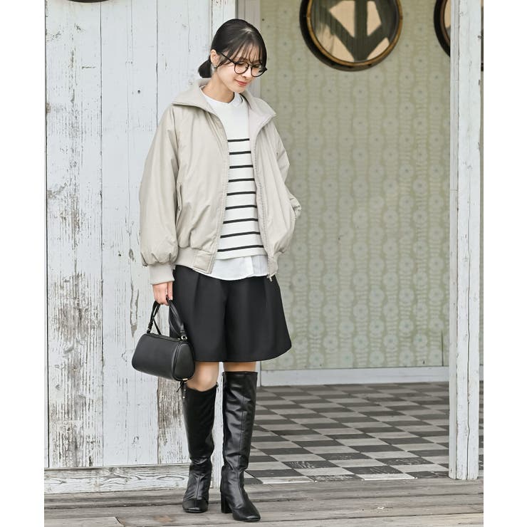 フェイクレザーリブブルゾン | rps | 詳細画像18 