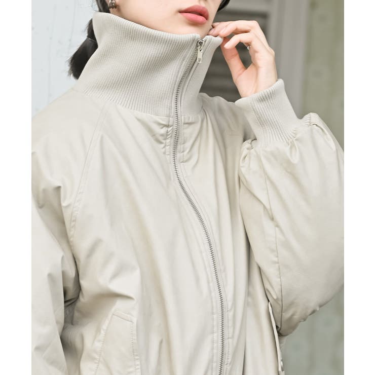 フェイクレザーリブブルゾン | rps | 詳細画像26 