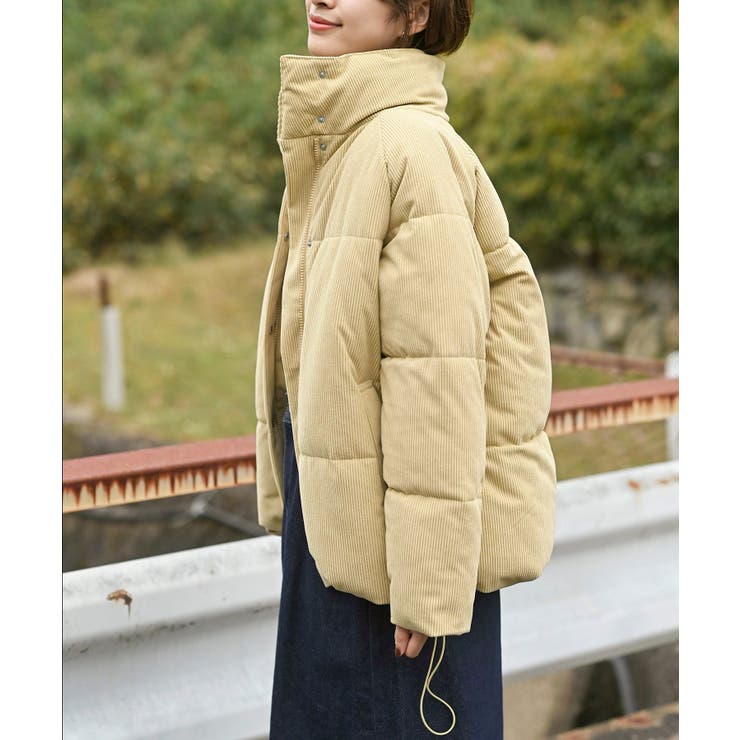 イエロー | コーデュロイ中綿スタンドジャケット | rps