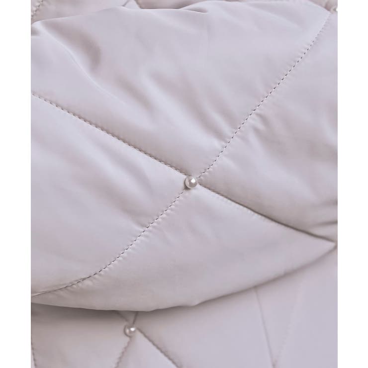 パール付きキルティング中綿コート | rps | 詳細画像18 