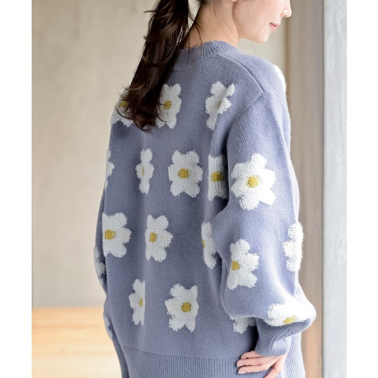 ３Ｄフラワーニットプルオーバー | rps | 詳細画像25 