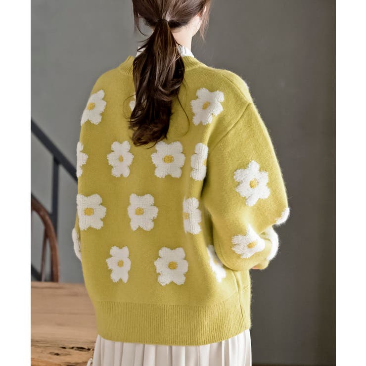 ３Ｄフラワーニットプルオーバー | rps | 詳細画像32 
