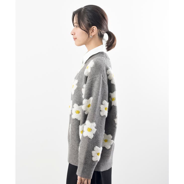 ３Ｄフラワーニットプルオーバー | rps | 詳細画像34 