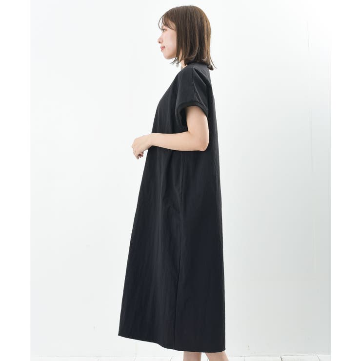 K. ナイロンワンピース ナイロンワンピ i-SOOK - isook バックオープンナイロンワンピースの通販 by