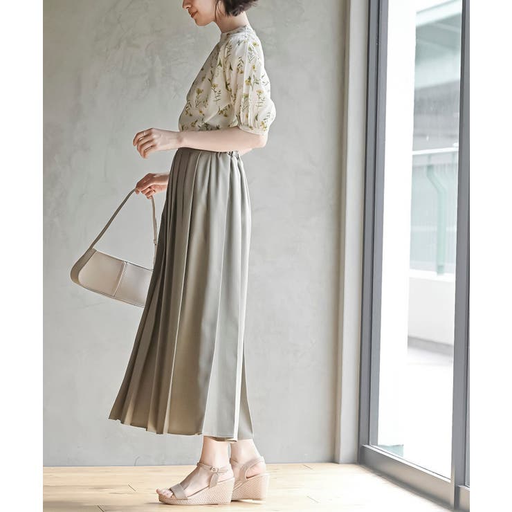 花柄プチハイネック７分袖ブラウス | rps | 詳細画像34 