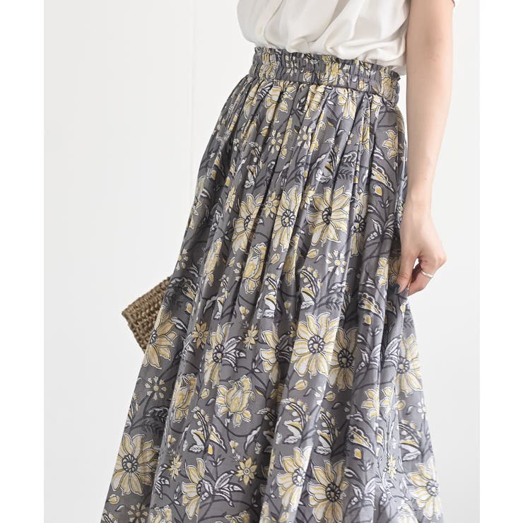 コットンボイルギャザースカート | rps | 詳細画像15 