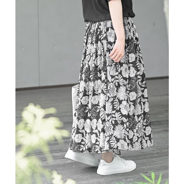 コットンボイルギャザースカート | rps | 詳細画像23 