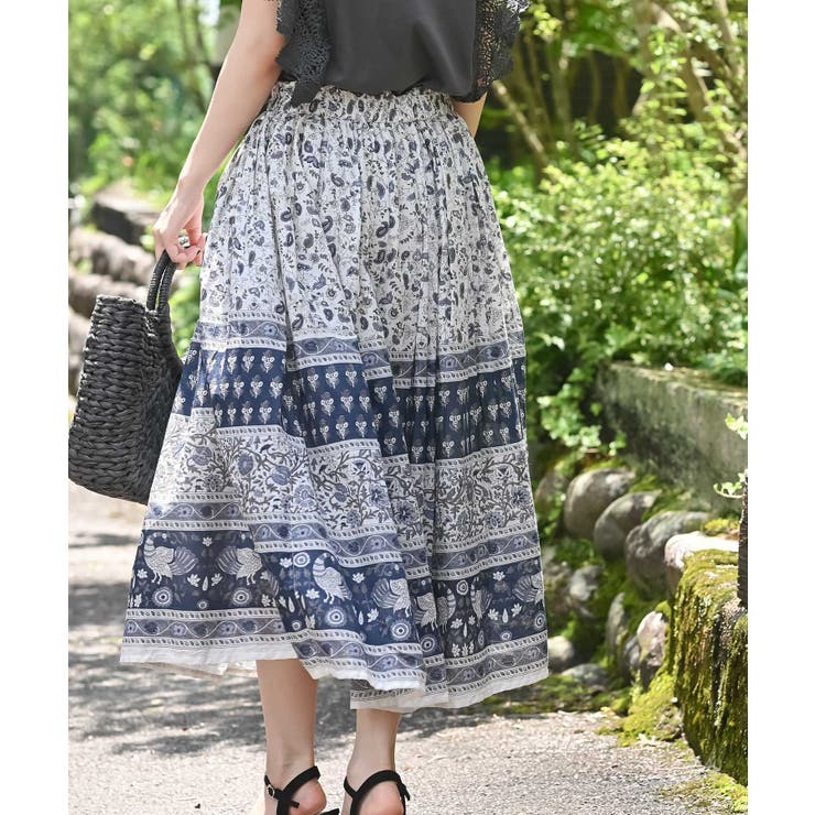 コットンボイルギャザースカート | rps | 詳細画像39 