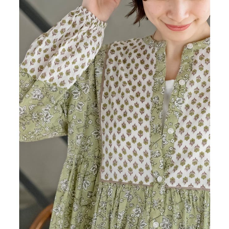 プリンス　ワンピース　値下げ中 XS-Lサイズあり【SETTAN/セッタン】フラワープリント