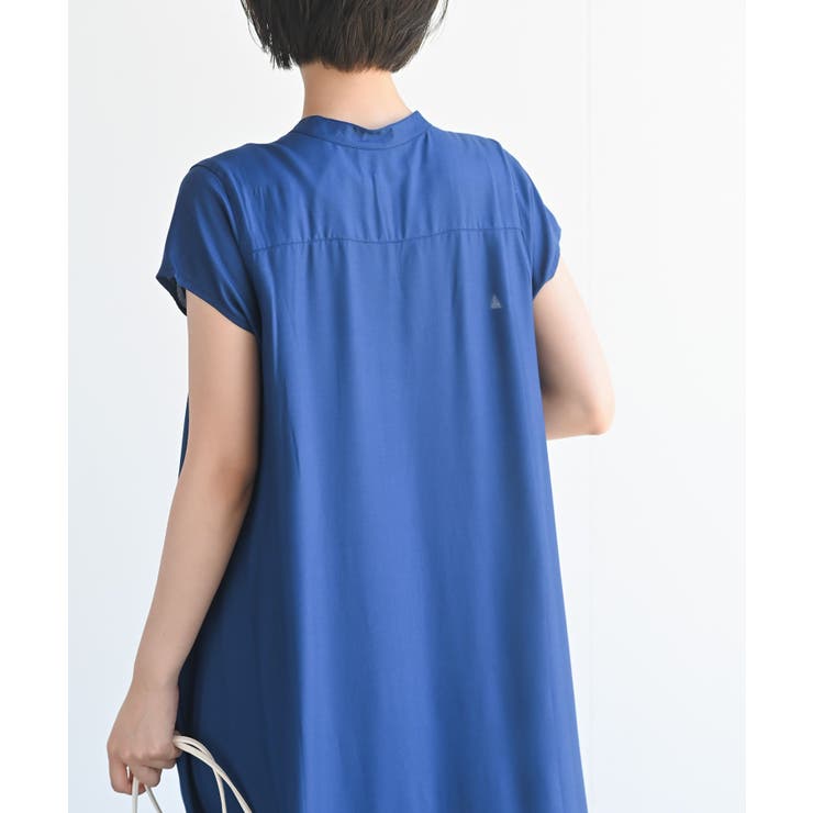 レーヨンノーカラースキッパーワンピース | rps | 詳細画像38 