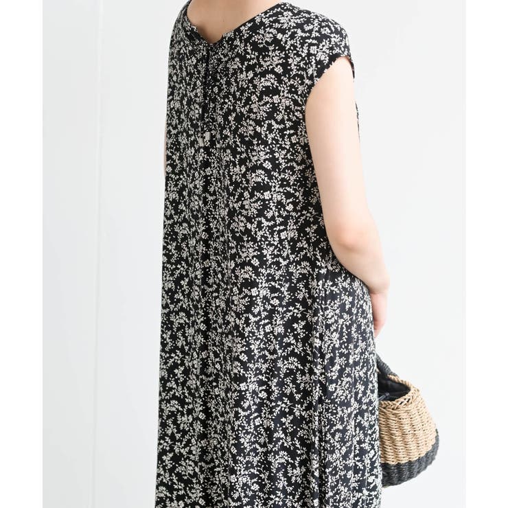 フレンチスリーブプリントワンピース | rps | 詳細画像26 