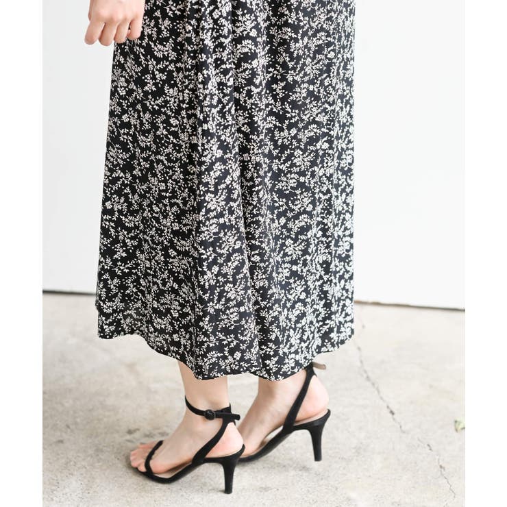 フレンチスリーブプリントワンピース | rps | 詳細画像27 