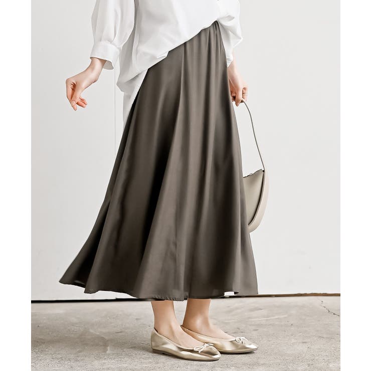 ６枚ハギレーヨンフレアースカート | rps | 詳細画像1 