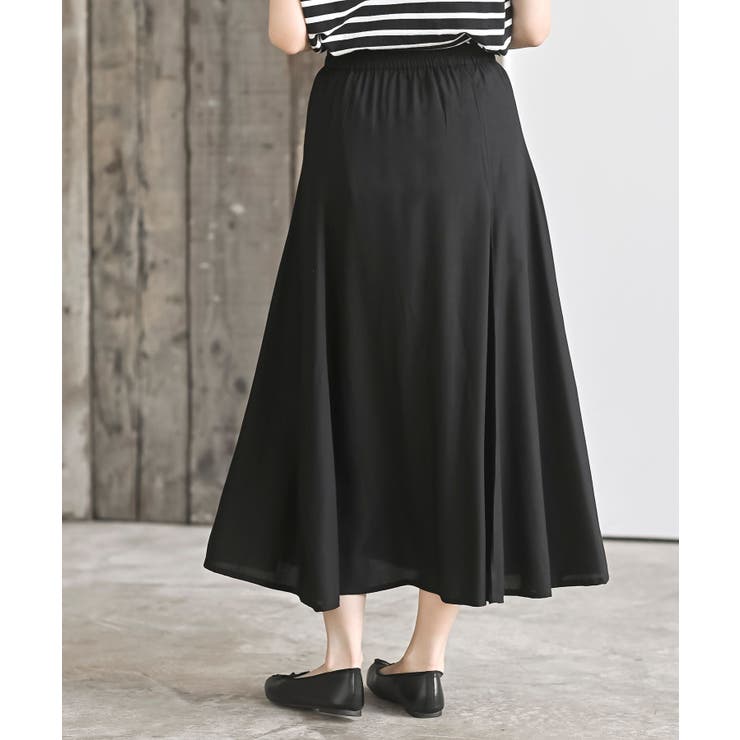 ６枚ハギレーヨンフレアースカート | rps | 詳細画像16 